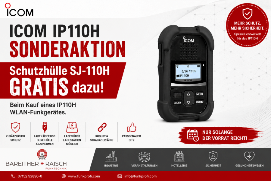 Icom Schutzhülle SJ-110H