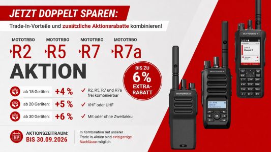 Motorola MotoTRBO Kombiaktion