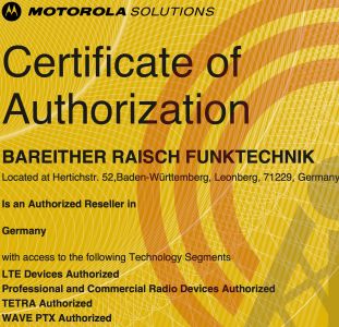 Motorola Solutions Partner Stuttgart