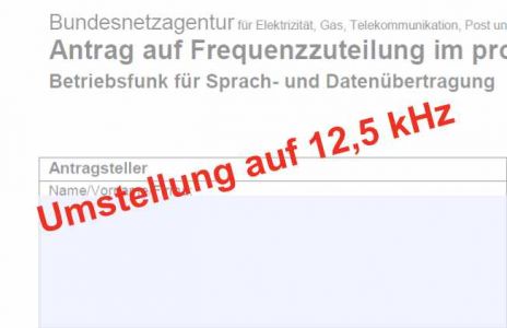 Wir unterstützen Sie bei der Umstellung Ihres Betriebsfunks!