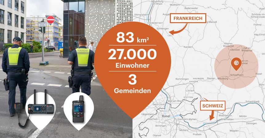 PoC Funkgeräte im Einsatz